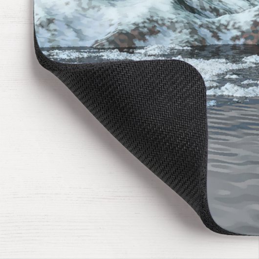 Bowhead Whale Mousepad (Ecke)