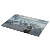 Bowhead Whale Schneidebrett (Ecke)