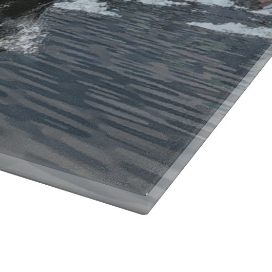 Bowhead Whale Schneidebrett (Ecke)