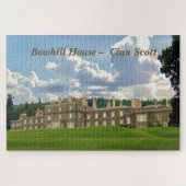 Bowhill House Scottish Borders - Clan Scott Puzzle (Horizontal)