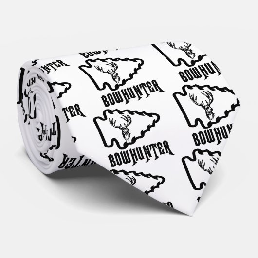 Bowhunter Arrowhead Krawatte (Gerollt)