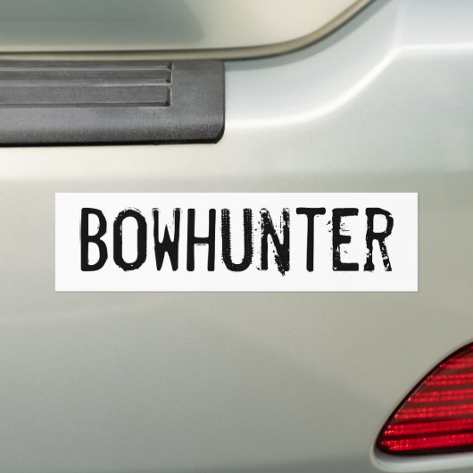 Bowhunter Autoaufkleber (Auf Auto)