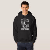 Bowhunter Get up early Bowfishing Bowfisher Archer Hoodie (Vorne ganz)