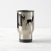 Bowhunter in den Treestand Schießen-Rotwild Reisebecher (Mittel)