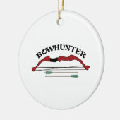 BOWHUNTER KERAMIKORNAMENT (Links)