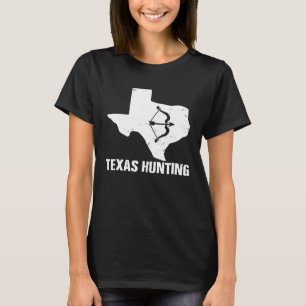 Bowhunting Texas Zuhause Staat for Junting archery T-Shirt