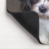 Bowie der flockige Welpe 2 Mousepad Shih Tzu (Ecke)