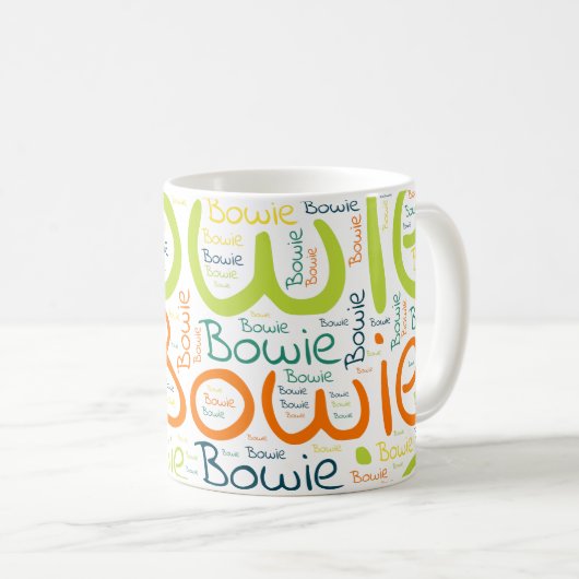 Bowie Kaffeetasse (VorderseiteRechts)