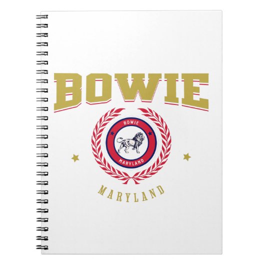 Bowie Maryland Notizblock (Vorderseite)