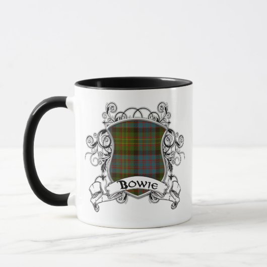 Bowie Tartan-Schild Tasse (Links)