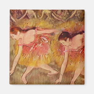 Bowing Dancers - Edgar Degas - 1885 Magnet