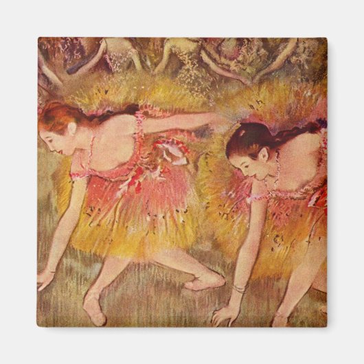 Bowing Dancers - Edgar Degas - 1885 Magnet (Vorne)