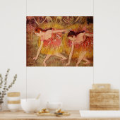 Bowing Dancers - Edgar Degas - 1885 Poster (Küche)