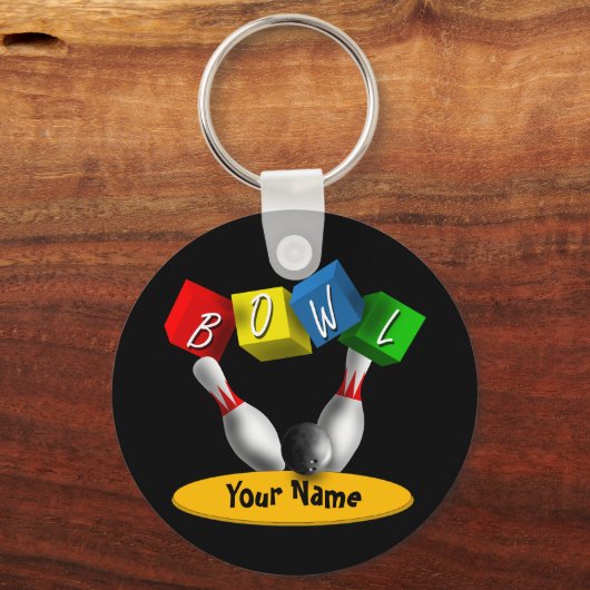 Bowl a Rama Bowling Schlüsselanhänger (Vorderseite)