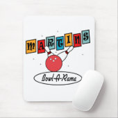 Bowl-A-Rama-Maus-Pad Mousepad (Mit Mouse)