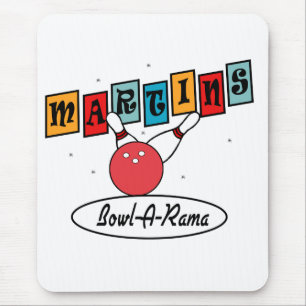 Bowl-A-Rama-Maus-Pad Mousepad