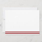 Bowl Jelly Pregnancy Foto Announccard Ankündigung (Rückseite)