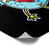Bowl macht Boxing Poster (Ecke)
