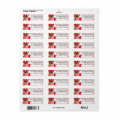 Bowl Me over Valentine Bear Address Labels d3 (Vorne)