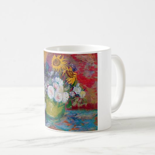 Bowl mit Blume, Van Gogh Kaffeetasse (VorderseiteRechts)