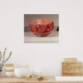 Bowl mit dreieckigen Mustern, aus Banpu, Poster (Küche)