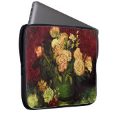 Bowl mit Peongs und Rose, Vincent van Gogh Laptopschutzhülle (Vorne Rechts)