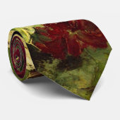 Bowl mit Peongs und Rose von Vincent van Gogh Krawatte (Gerollt)