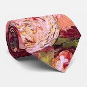 Bowl mit Peonies & Rose Van Gogh Fine Art Krawatte (Gerollt)