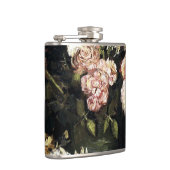 Bowl mit Peonys und Rose - Gogh Flachmann (Rechts)