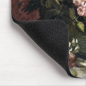 Bowl mit Peonys und Rose - Gogh Mousepad (Ecke)