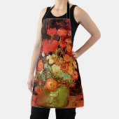 Bowl mit Zinnias von Vincent van Gogh Schürze (InSitu)