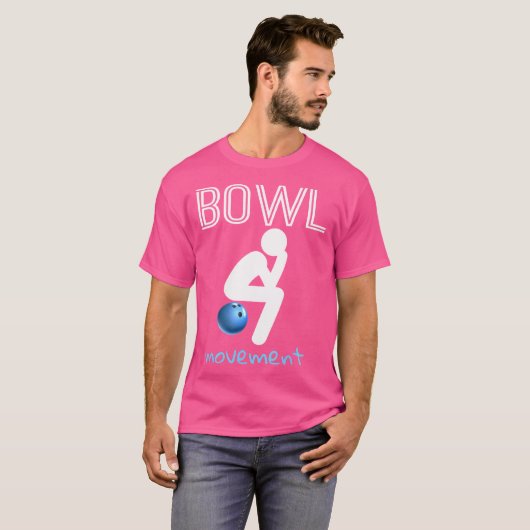 Bowl Movements Bowl Movemen Funny Bowling T-Shirt (Vorne ganz)