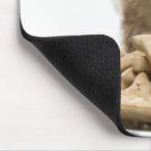 Bowl of dog Leckereien von Yorkshire Terrier Mousepad (Ecke)