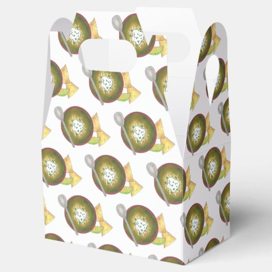 Bowl of Green Chili Chili Chile Verde Cookoff Geschenkschachtel (Geöffnet)