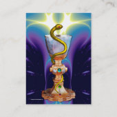 BOWL OF HYGEIA , PHARMACY VISITENKARTE (Rückseite)