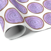 Bowl of POI Lila Hawaiian Food Taro Root Hawaii Geschenkpapier (Rolleneckpunkt)