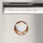 Bowl of Popcorn Magnet (In Situ (Geschirrspüler))