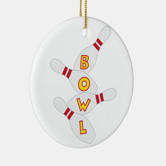 Bowl Sign Keramik Ornament (Rechts)
