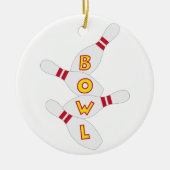 Bowl Sign Keramik Ornament (Vorne)