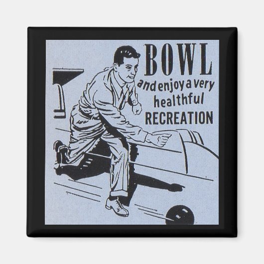 Bowl und Genieße... Magnet (Vorne)