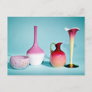 Bowl, Vasen und Jug, Ende des 19. Jahrhunderts Postkarte