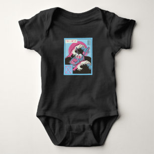 Bowl von Ramen Vaporwave Design Baby Strampler