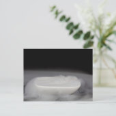 Bowl with dry ice postkarte (Stehend Vorderseite)
