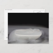 Bowl with dry ice postkarte (Vorne/Hinten)