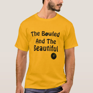 Bowled und schöne Rasenschüsseln Design, Männer Sh T-Shirt