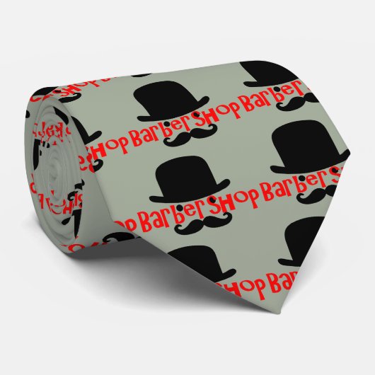 Bowler Barbershopper Krawatte (Gerollt)