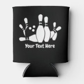 Bowler Bowling Ball Buttone Custom Dosenkühler (Vorderseite)