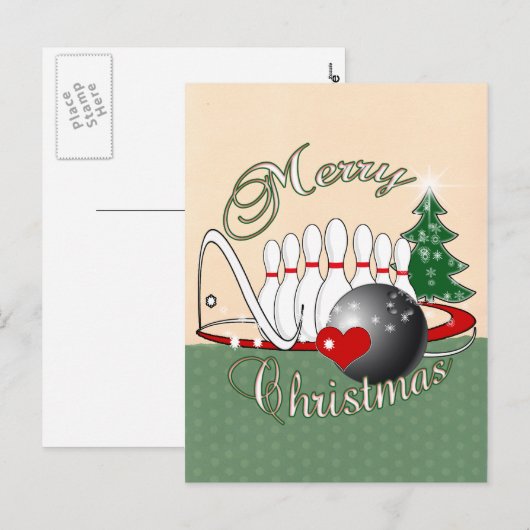 BOWLER/BOWLINGS-FROHE WEIHNACHTEN (Vorne/Hinten)