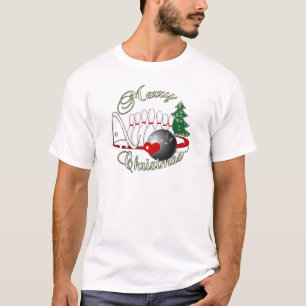 BOWLER/BOWLINGS-FROHE WEIHNACHTEN T-Shirt
