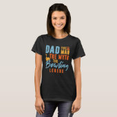 Bowler Dad Man The Myth The Bowling Legend T-Shirt (Vorne ganz)
